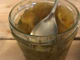 Confiture de pommes, bananes et kiwis