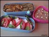 Bento  lapin et haricots verts 