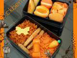 Bento  monochrome : le orange 