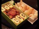 Bento « tamagoyaki au sel noir »