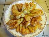 Beignets de fleurs de courgettes