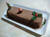 BÛCHE de NOËL sans cuisson de Laurent mariotte