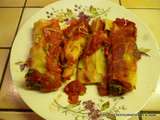 Cannelloni aux épinards et à la ricotta