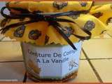 Confiture de coings à la vanille et au citron