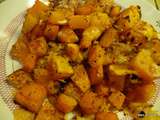 Courge butternut au four