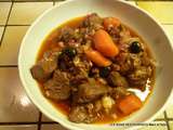 Daube de boeuf aux olives noires