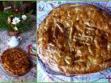 Galette des rois amandine poires chocolat