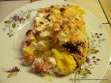 Gratin de chou-fleur aux knackis