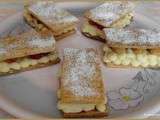 Millefeuilles de framboises