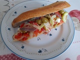 Pan bagnat baguette