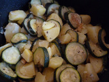 Poêlée courgettes pommes de terre