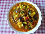 Ratatouille au curcuma