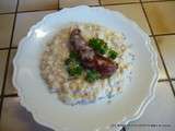 Risotto de crozets diots au vin blanc