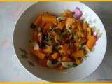 Salade de carottes cuites