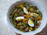 Salade de haricots verts version complète