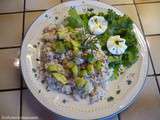 Salade de riz aux avocats