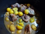 Sauté de porc aux mirabelles