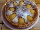 Tarte aux poires et noisettes