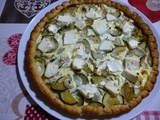 Tarte courgettes chèvre