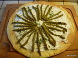 Tarte fine aux asperges vertes de Laurent mariotte