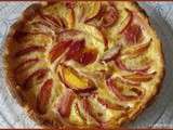 Tarte pêches et nectarines