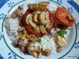 Tomates farcies aux champignons