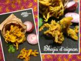 Bhajis d'oignon - Beignets indiens d'oignon