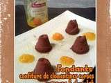 Fondants confiture de clémentines corses Marius Bernard marrons & chocolat (sans farine)