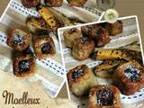 Moelleux banane noix coco & chocolat