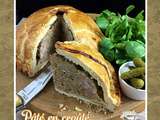 Pâté en croûte (aux 3 viandes) (sans moule de cuisson)