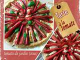 Tarte à la tomate (confite ou pas)