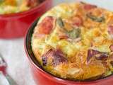 Clafoutis aux courgettes et au chèvre