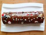 Bûche à la noix de coco et au nutella ®