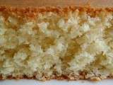 Gâteau noix de coco et yaourt