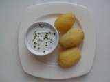 Pommes de terre au fromage blanc