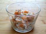 Verrine de tartare de saumon fumé au citron