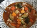 Minestrone aux légumes d’automne