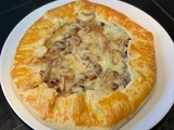 Tarte rustique aux champignons