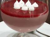 Panna cotta framboise