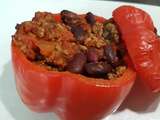 Poivrons farcis façon chili con carne