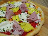 Pizza jambon ananas des tropiques