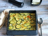 Gratin de courgettes à la feta