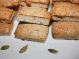 Financier aux noisettes et cardamone