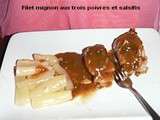 Filet mignons aux trois poivres