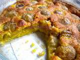 Clafoutis aux reines-claudes (sans gluten)