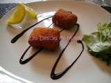 Croquettes de fromage au Vieux Bruges