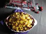 Crumble de Noël aux pommes et aux cranberries