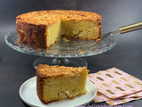 Gâteau moelleux pommes et amandes