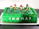 Gâteau Terrain de foot