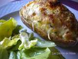 Pommes de terre farcies fromage et lardons